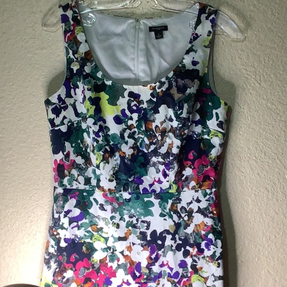 Ann Taylor Dress Multi Color